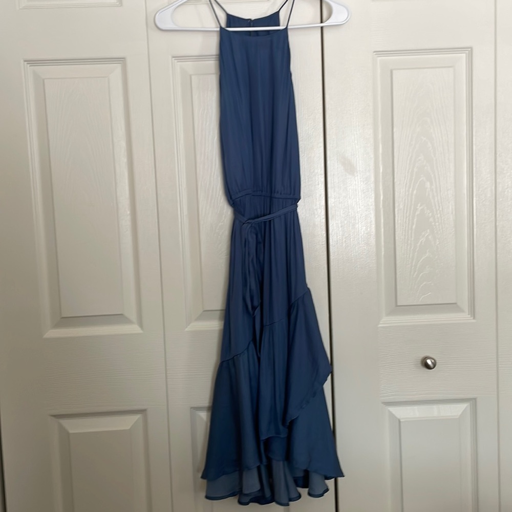 Loft blue summer dress